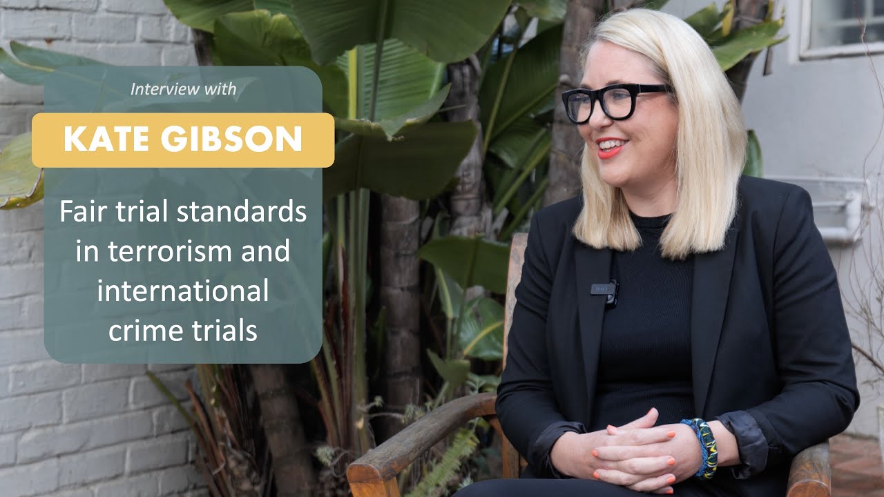 Fair trial standards in terrorism and international crime trials