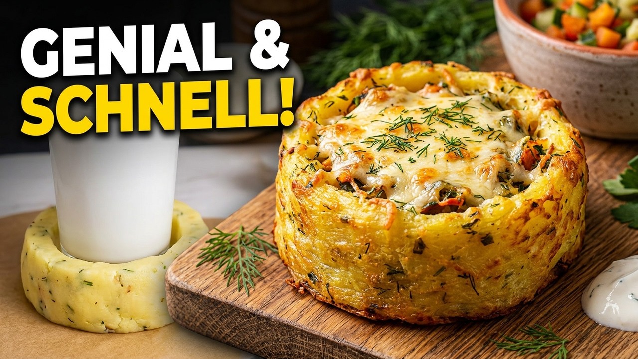 Kartoffelnest in 15 Minuten! Das geniale Rezept meiner Dorfgro&szlig;mutter!