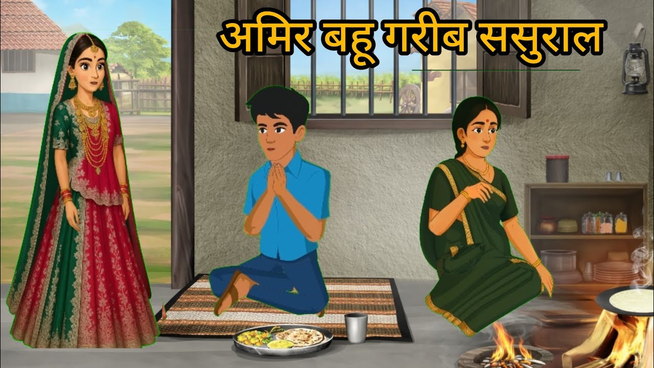 अमिर बहू गरीब ससुराल | Saas Bahu | Hindi kahani | moral Stories | bedtime Stories | hindi stories 