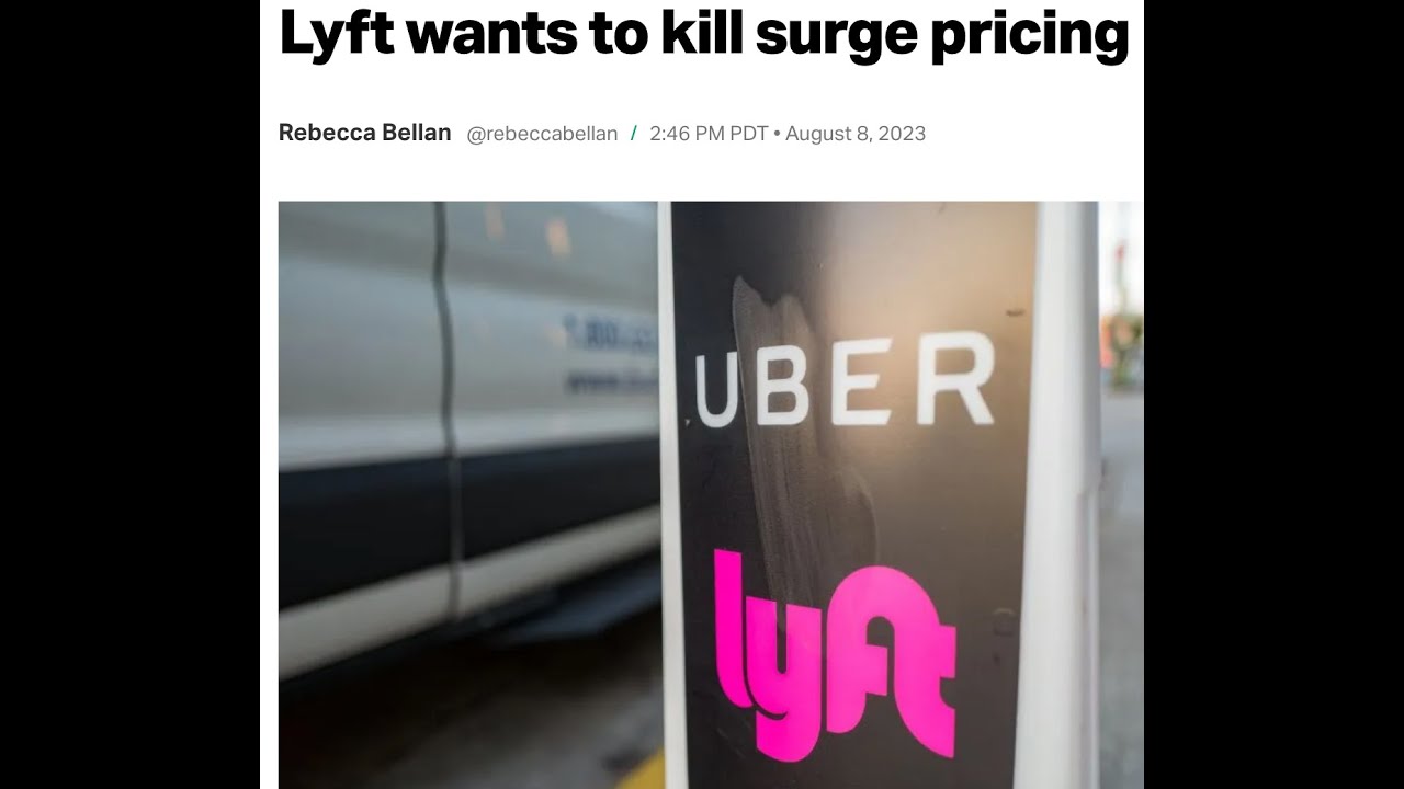 Lyft wants to k.i.l.l. the SURGE PRICING. WHAAAAAAAAT????
