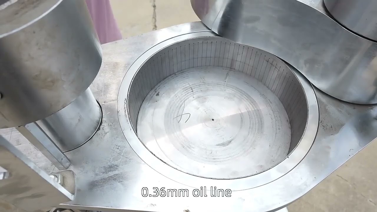 Hydraulic oil press machine