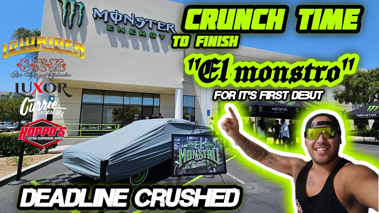 64 Impala «El Monstro» едва добрался до мировой штаб-квартиры Monster Energy