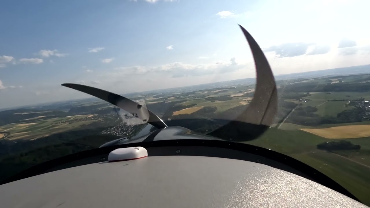UL Flug Bonn Hangelar EDKB nach Koblenz EDRK // Ultralight Flight EDKB-EDRK