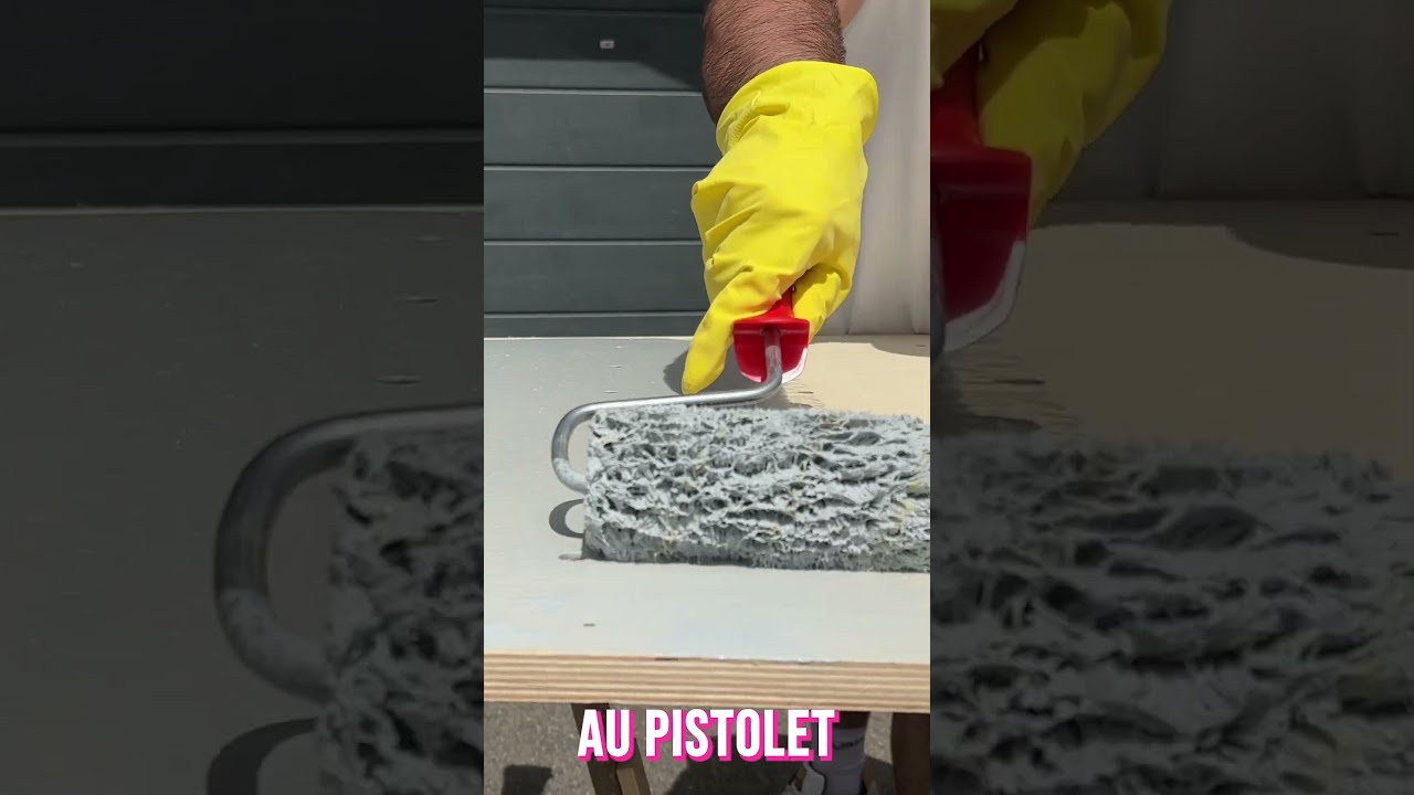 Fabriquer son panneau d'escalade à la maison DIY 1/2 - 1ère couche