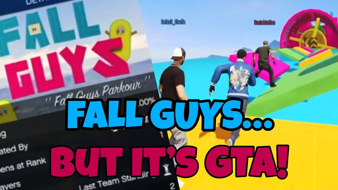 We Are TERRIBLE at GTA 5 Fall Guys