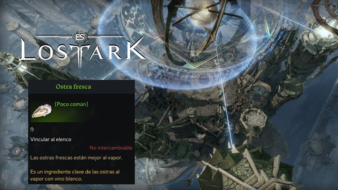 Ruta de Recolección de Ostras de Berna del Sur (Ostra Fresca) - LOST ARK