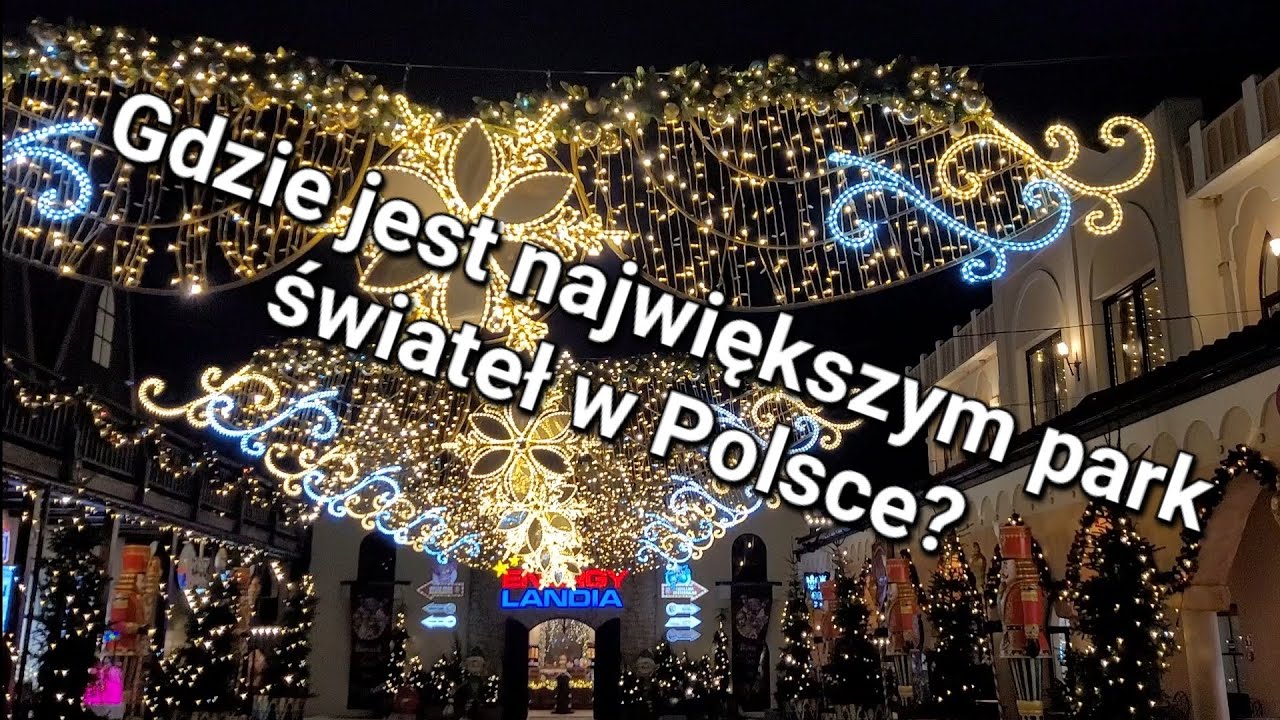 Energylandia Winter Kingdom największy park świateł w Polsce! #illumination #christmas #winter 