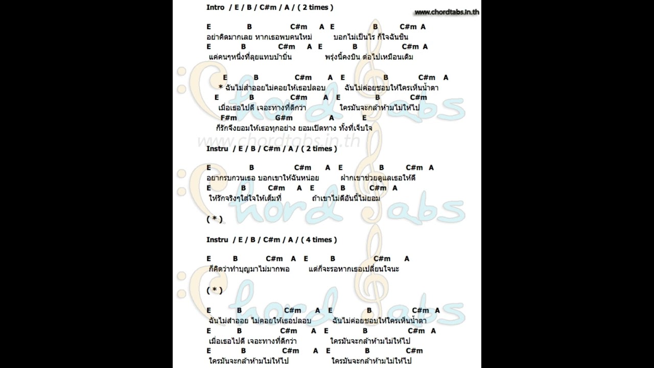 ฉันไม่สำออย - เสก โลโซ [ตัดเสียงกีตาร์]
