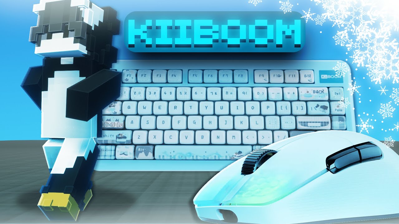 Thocky Keyboard & Mouse Sounds BedWars | + KiiBoom Phantom81 Lite Review