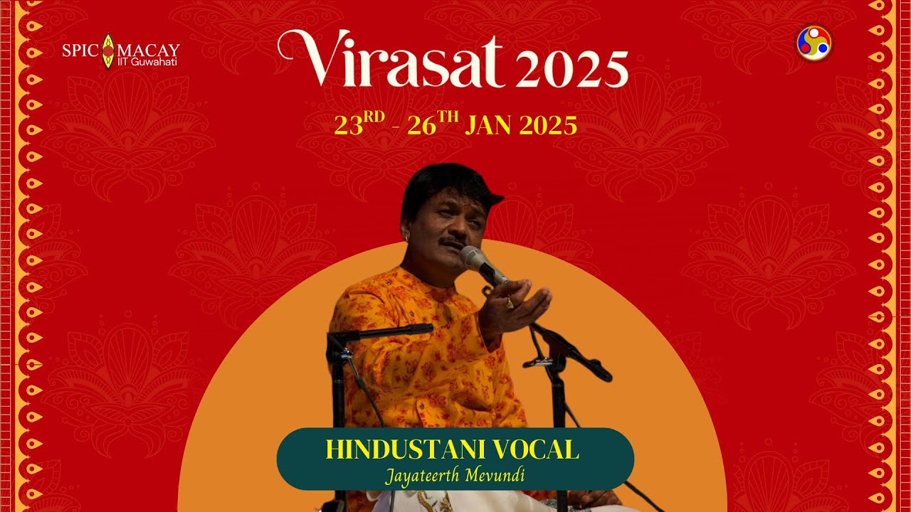 Hindustani Vocal | Virasat 2025✨
