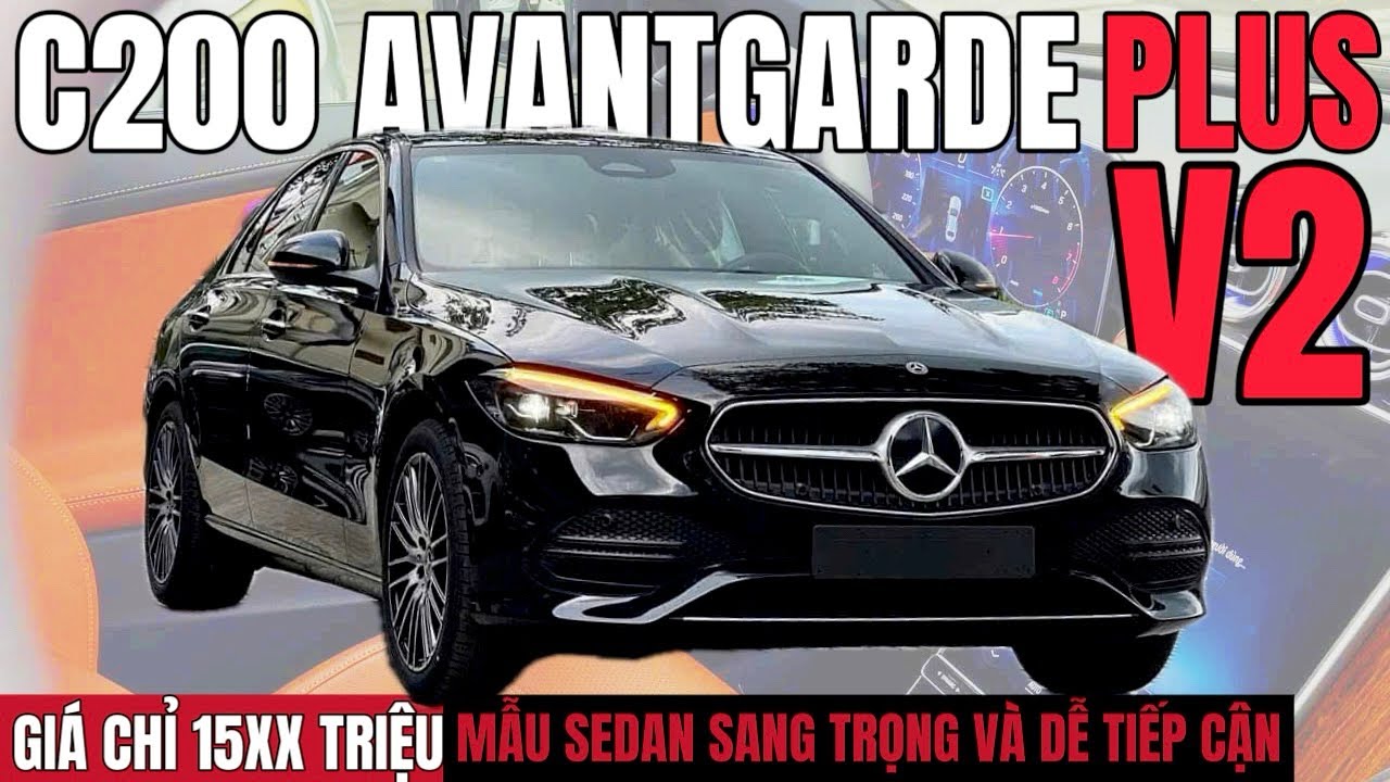 MERCEDES C200 AVANTGARDE PLUS | Mẫu Sedan nhà Mercedes dễ dàng tiếp cận | GIÁ ĐANG CỰC TỐT