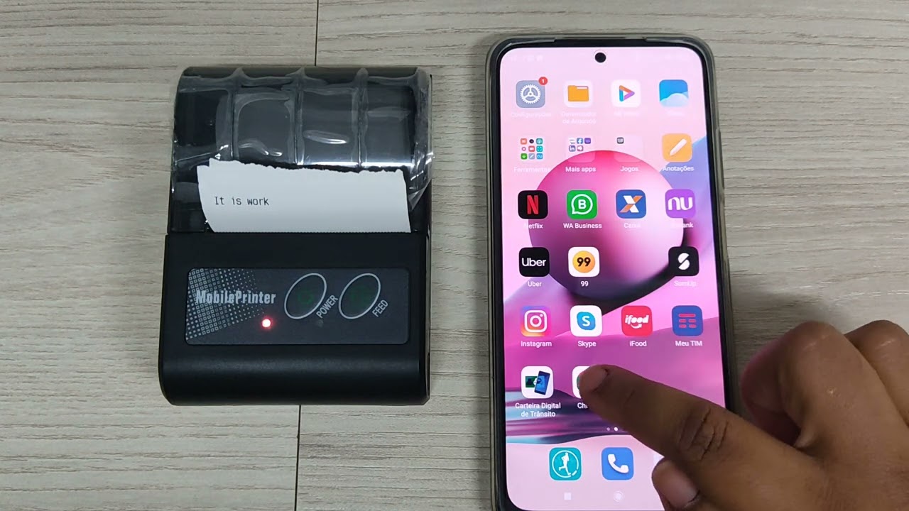 Impress&atilde;o pelo celular WhatsMenu - Passo a Passo