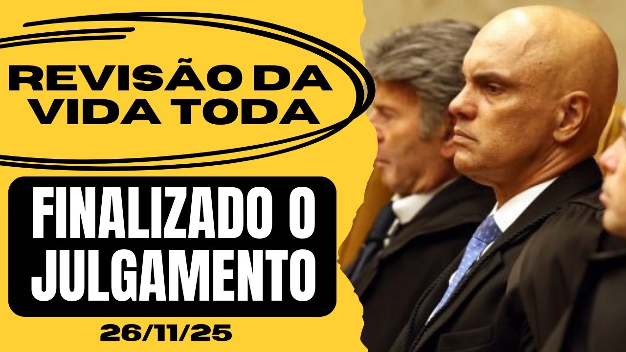 ⚖️ FINAL! Revisão da Vida Toda foi EXTINTA no STF - Tema 1102 Encerrado com 8 Votos Contrários!