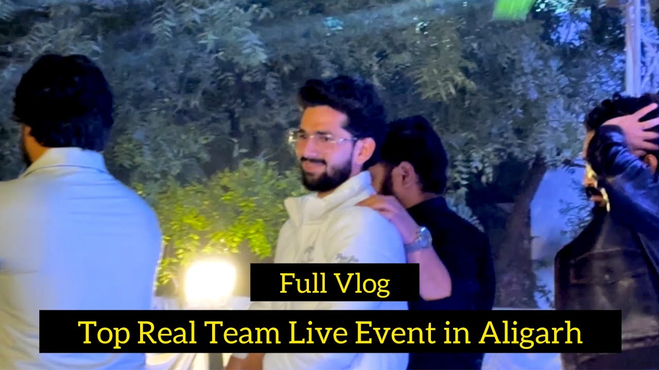 Top Real Team Live Performance in Aligarh Full Vlog | TRT New Concert | TRT Live Event in Aligarh UP