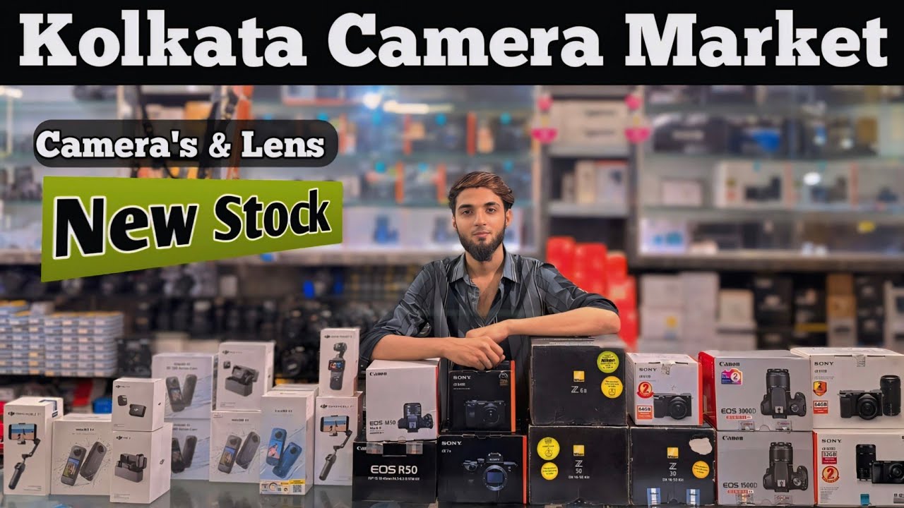 Second hand camera Shop || Kolkata metro Gali Camera's Lens market 2026 || Ranaghat 07 