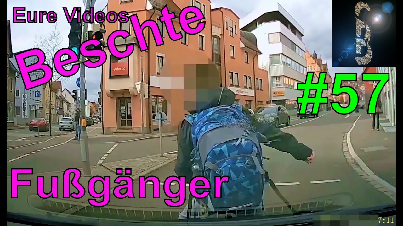 Eure Videos - Das Beste #57 - Fußgänger #02 - Best Of Dashcam
