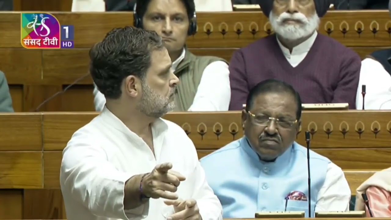 Rahul Gandhi Explodes in Lok Sabha: Calls &lsquo;Vote Chori&rsquo; the Biggest Anti-National Act | HydHeadlines