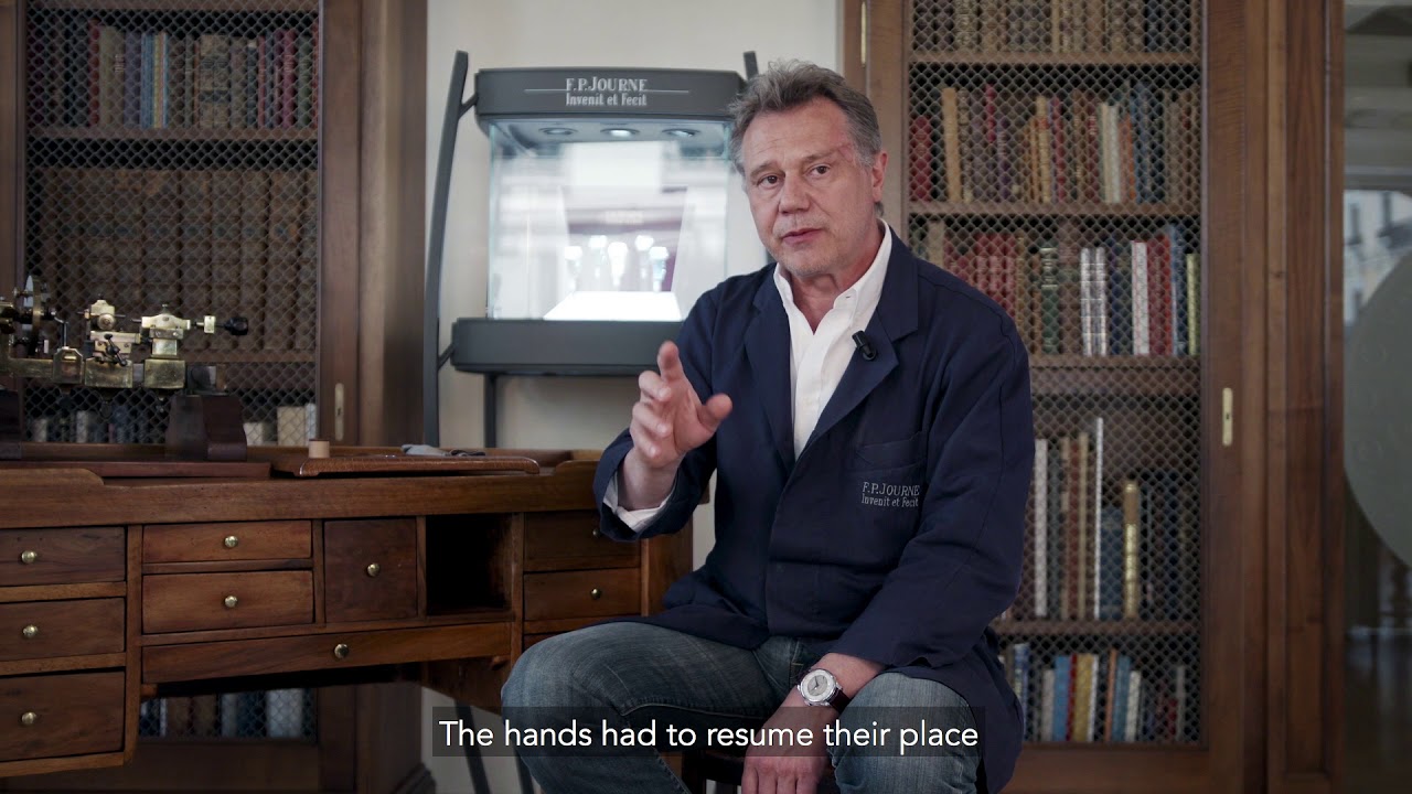 Interview with François-Paul Journe on the birth of the élégante