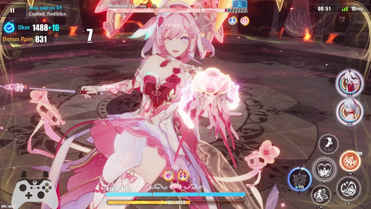 [SEA] Red Lotus - Meteoroid: Epernay [526] HLE/FDD/FWS 773 pts | Honkai Impact 3rd