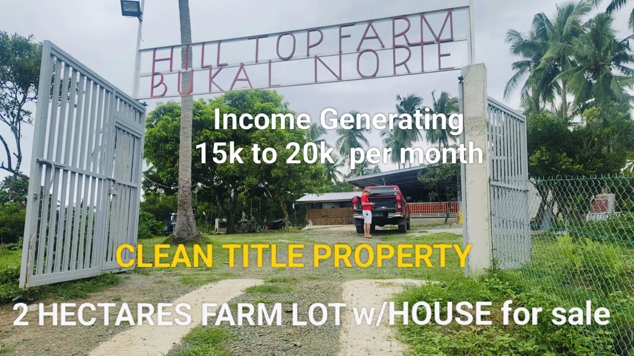 #Vlog359 CLEAN TITLE FARM LOT 2 HECTARES w/HOUSE for sale | Income Generating 15k to 20k per month
