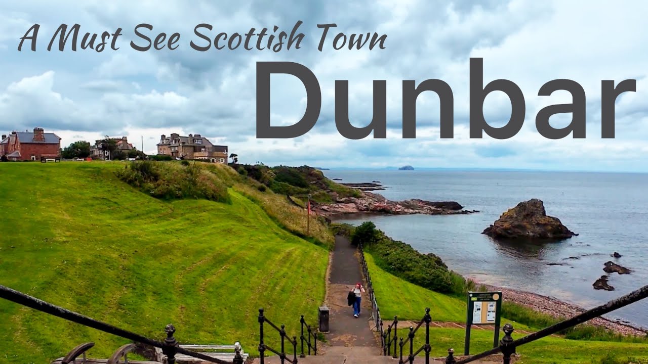 Visit One of the Best Scottish Coastal Town, Dunbar || 4K Walk