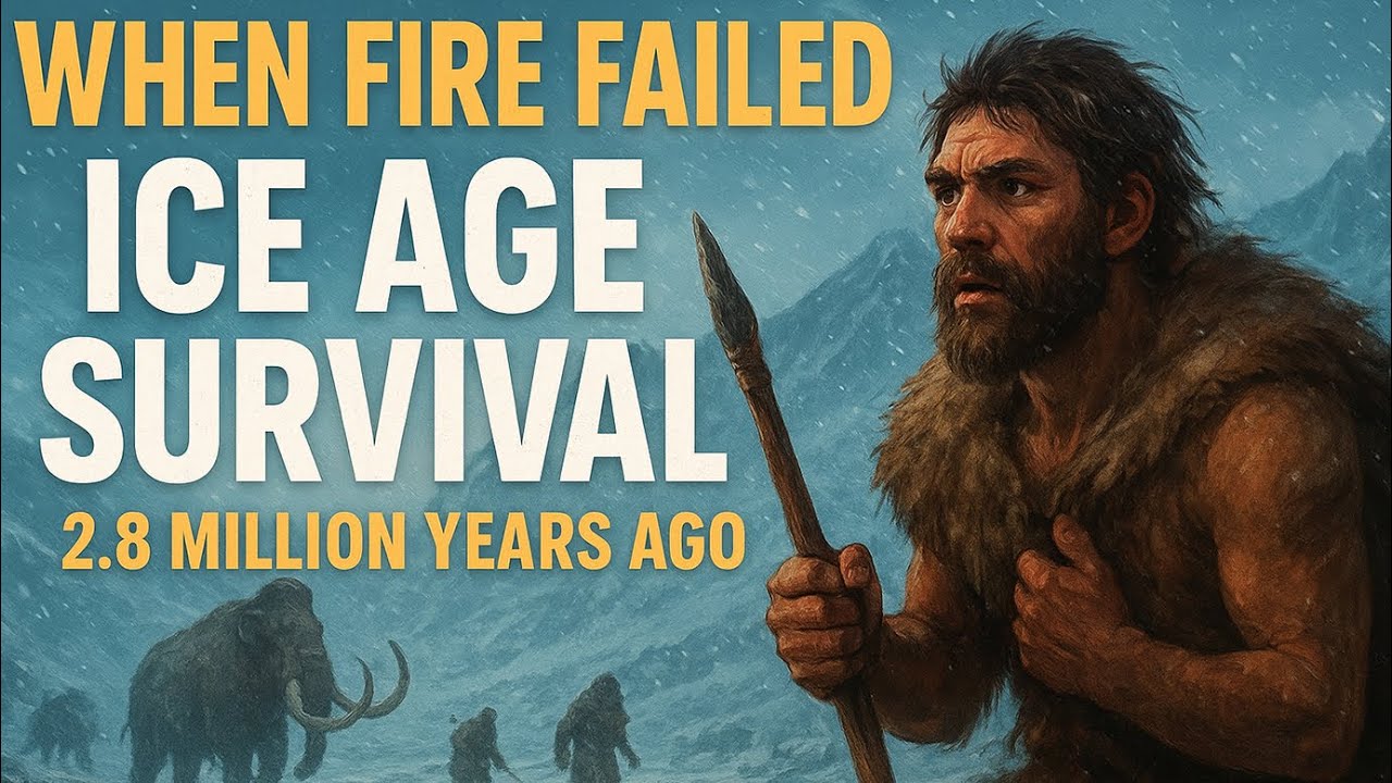 When Fire Failed &mdash; Ice Age Survival 2 8 Million Years Ago