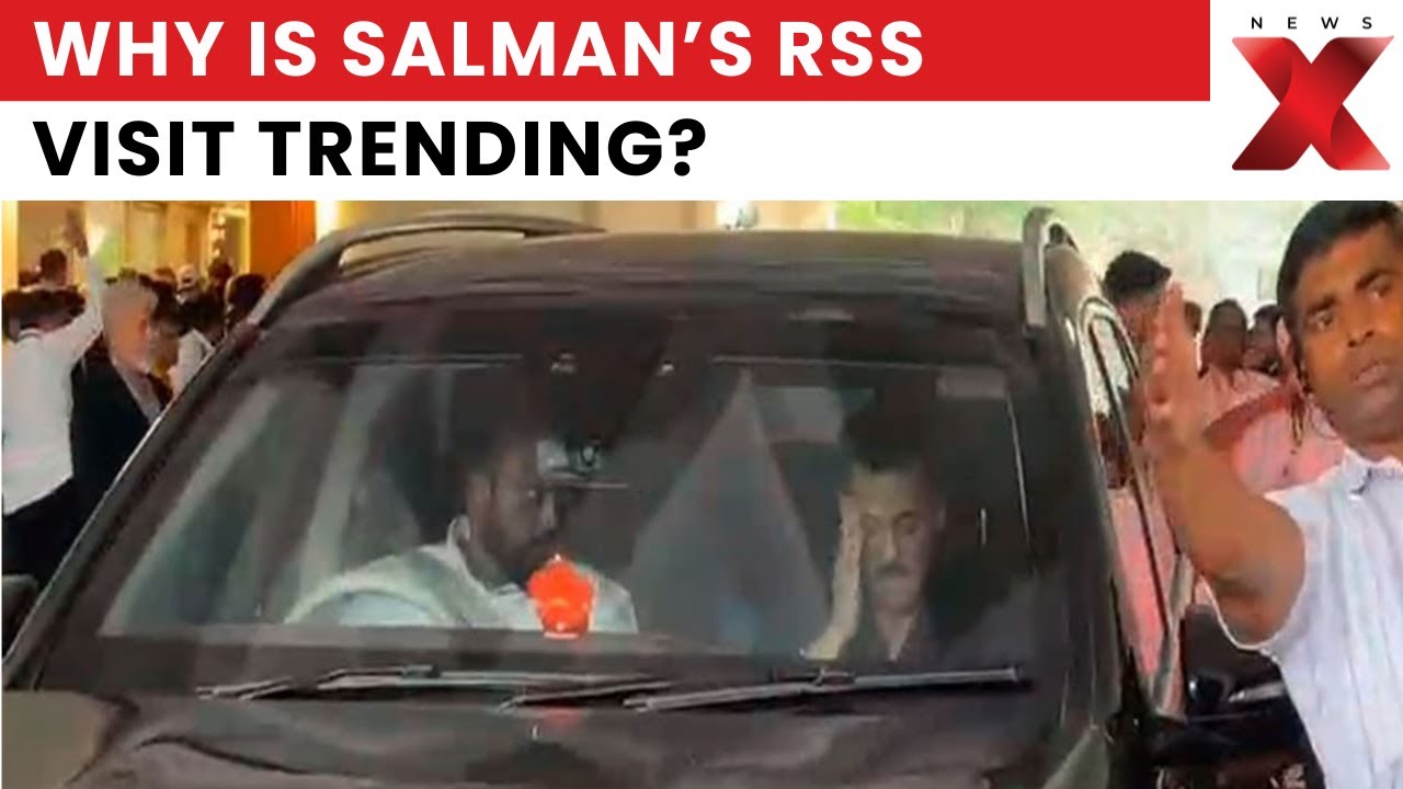 Salman Khan Shocks Fans by Arriving at RSS Mumbai Event! Full Details Inside