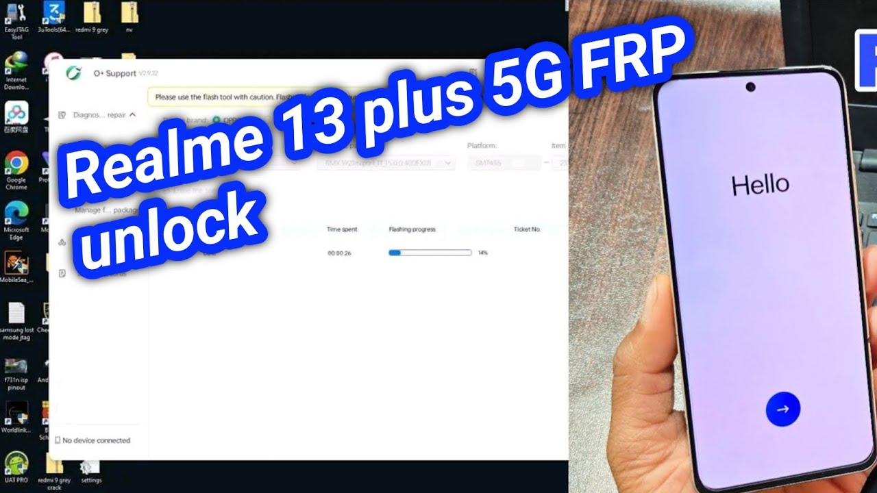 realme 13 plus 5g frp unlock tool 🔥