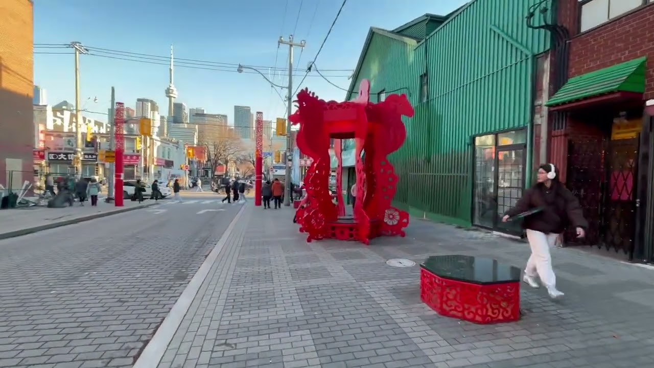 Huron Square Toronto ON Chinatown 