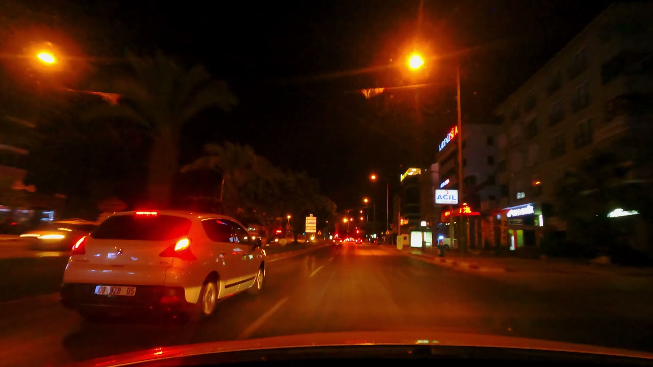 POV: What It's Like Driving Alone at Night