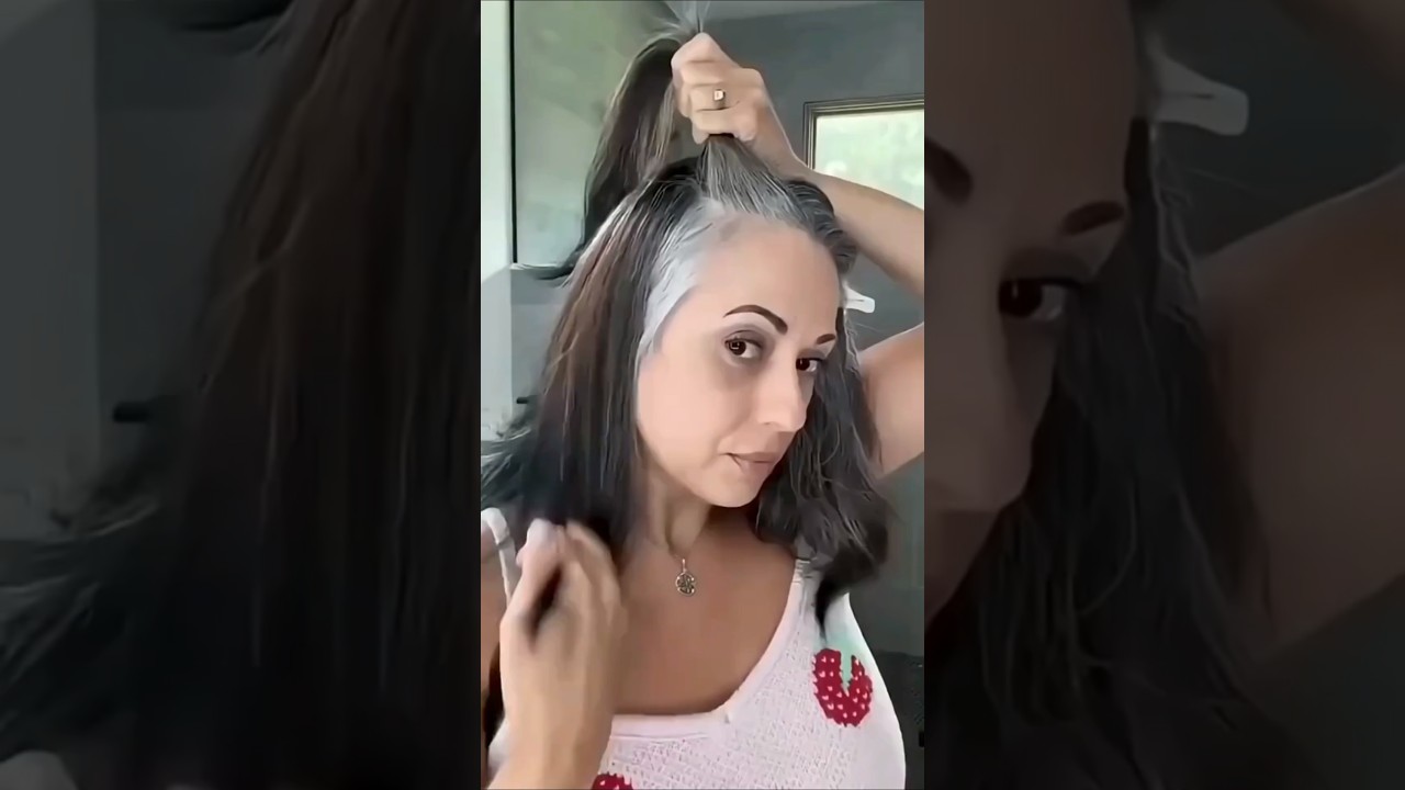 White Hair To Black Hair Naturally At Home| Black Hair Dye Naturally, Turn Grey Hair To Black #hair