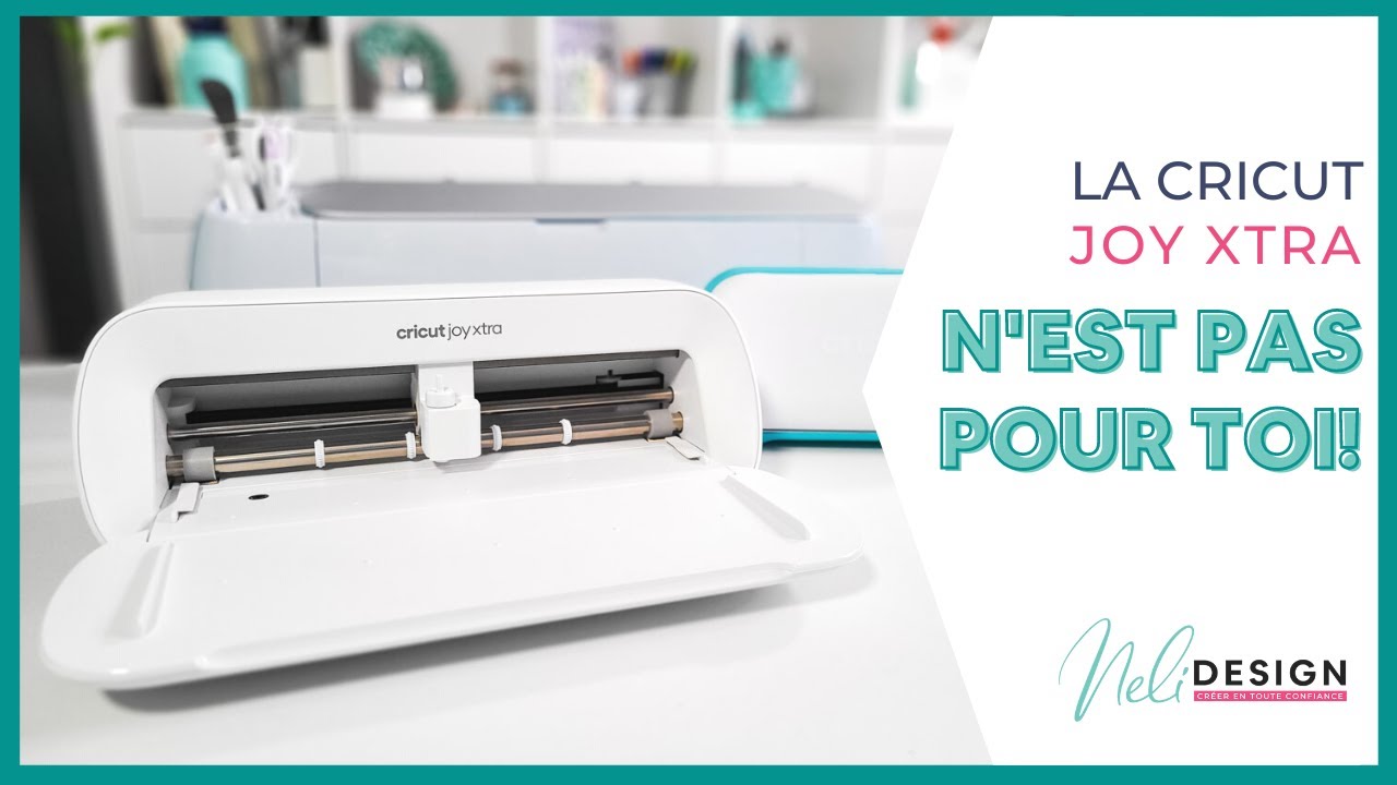 Découvrez la Cricut Joy Xtra, mon avis + aperçu des nouveaux matériaux Cricut