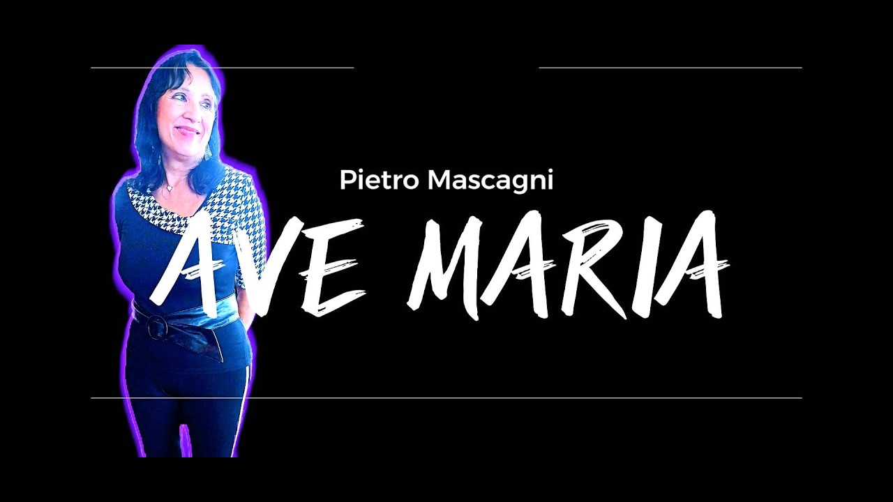 Francisca Rigaud sings: AVE MARIA, Pietro Mascagni - Conducted by Julian Smith