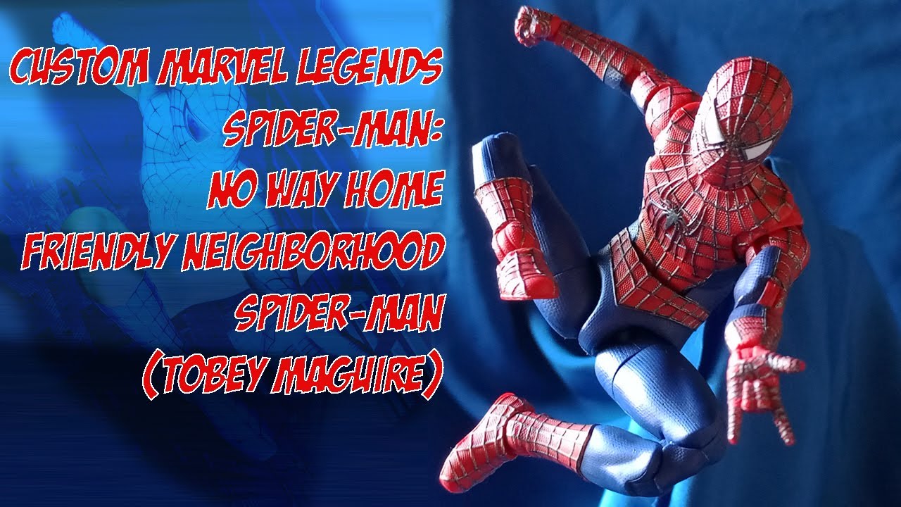 Custom Showcase Ep. CS047 | Custom Marvel Legends Spider-Man: No Way Home Spider-Man (Tobey Maguire)