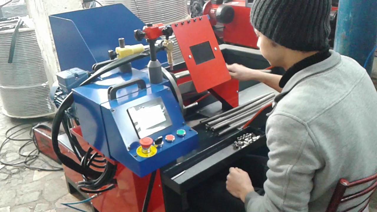 Weld machine (automatic metal flexıble hose weld machine )
