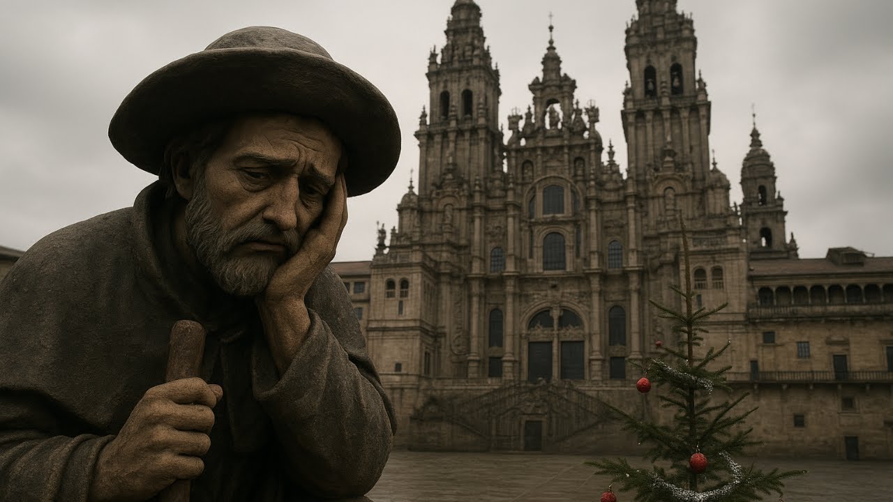 La Navidad más apagada de España está en Santiago de Compostela