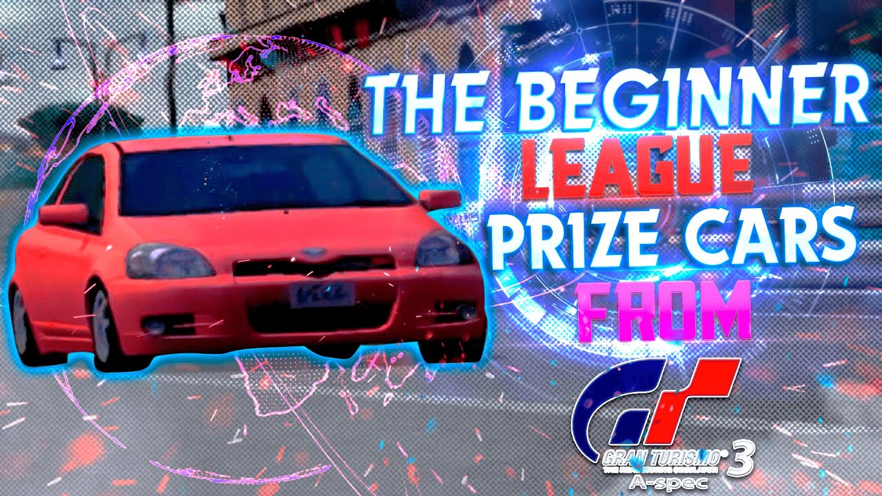 Gran Turismo 3 - Beginner League Prize Cars in all Colours
