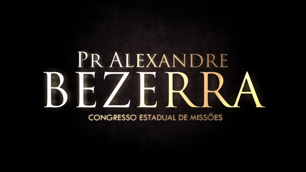 Pr Alexandre Bezerra - Adorando na escassez -CEM 2016