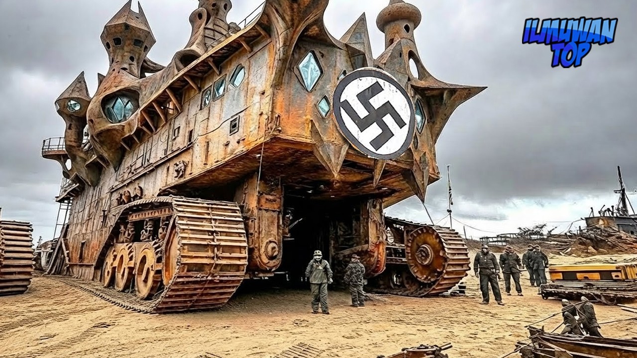 20 Kendaraan Nazi Paling Aneh Dan Mengerikan Yang Pernah Ditemukan ! Sisa PD II di Tempat Misterius