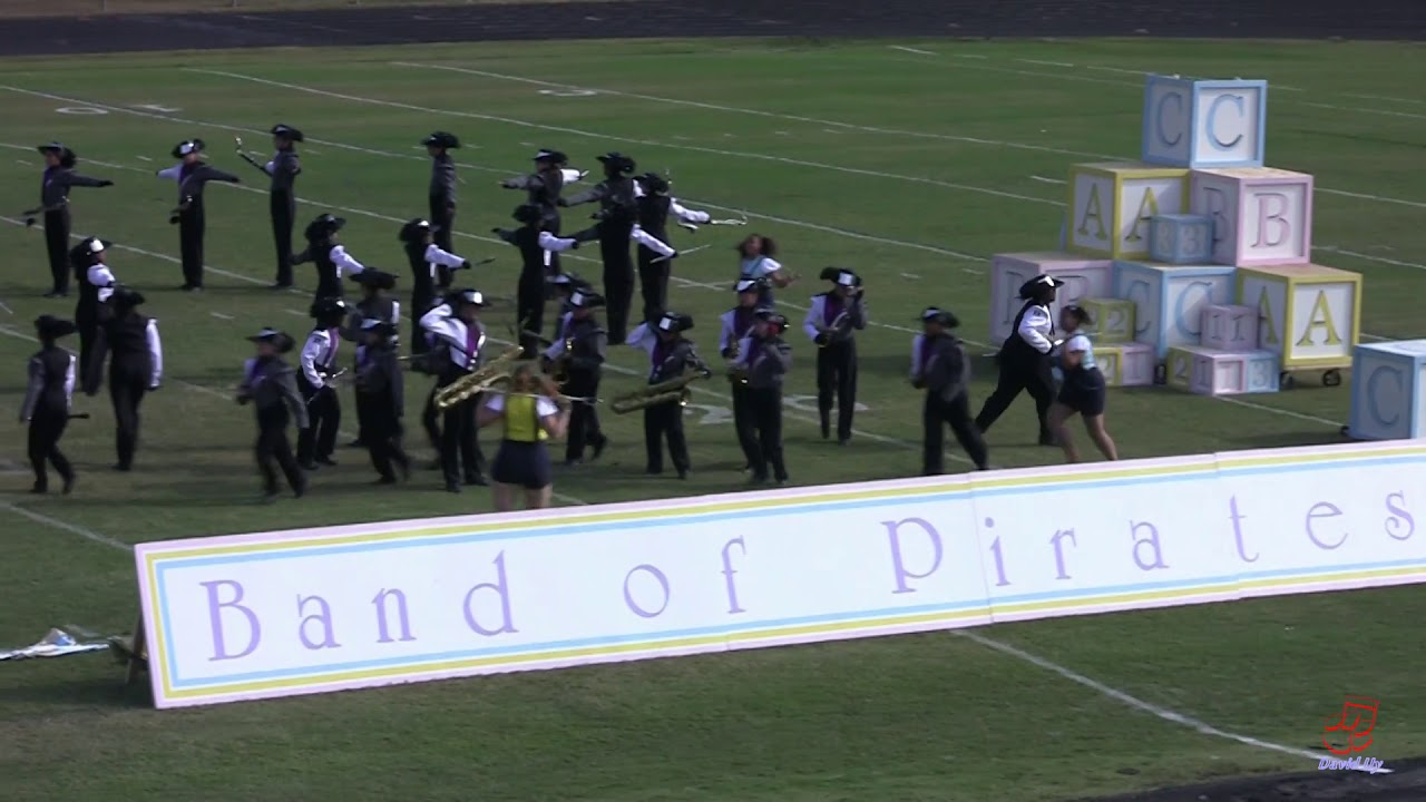 Porter Ridge High School Band of Pirates at Mount Pleasant 9/28/2019