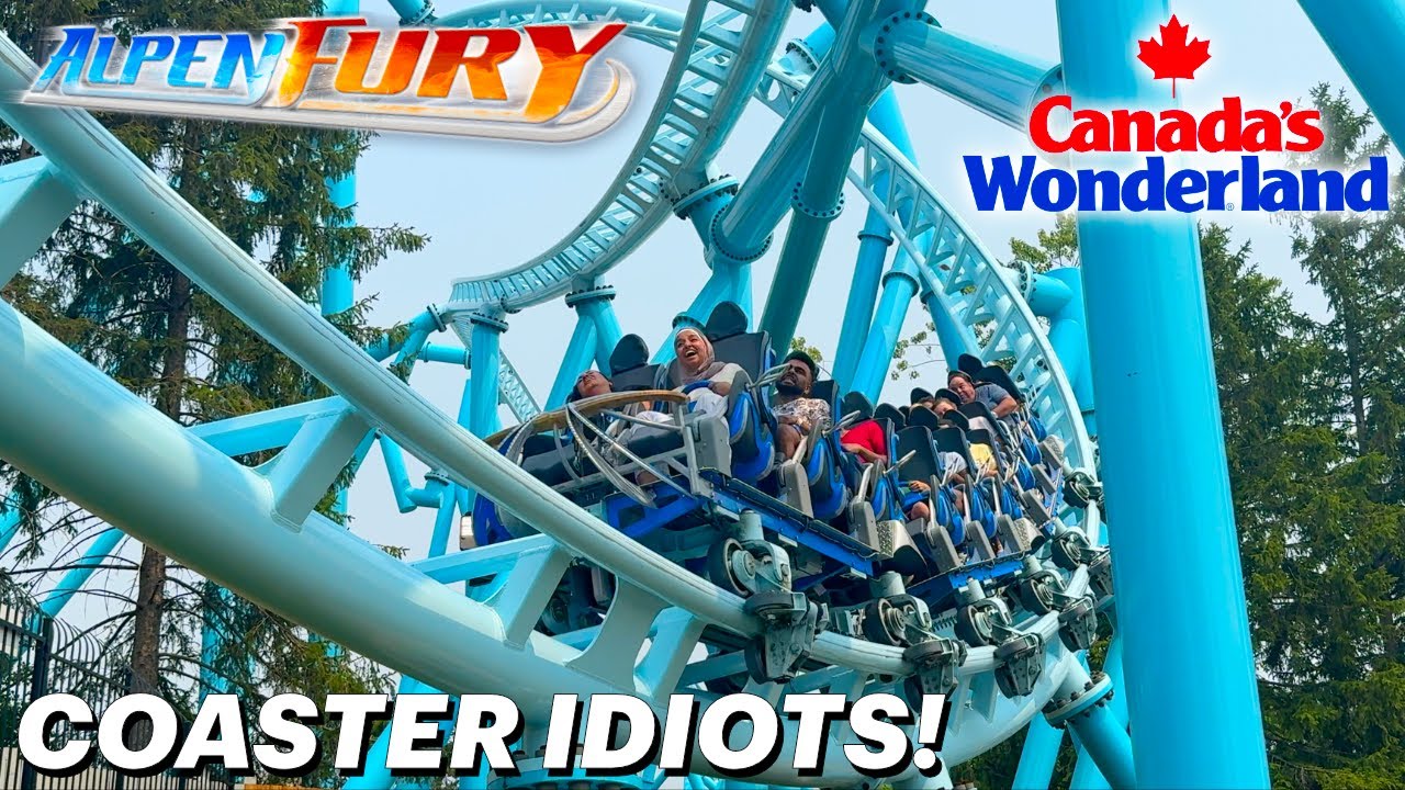 We Rode AlpenFury! - Coaster Idiots Go To Canada's Wonderland