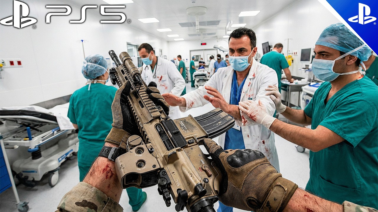 MORRI EM COMBATE, MAS ACORDEI EM UM HOSPITAL #Part01 Call of Duty - Gameplay Imersiva [PS5 4K]