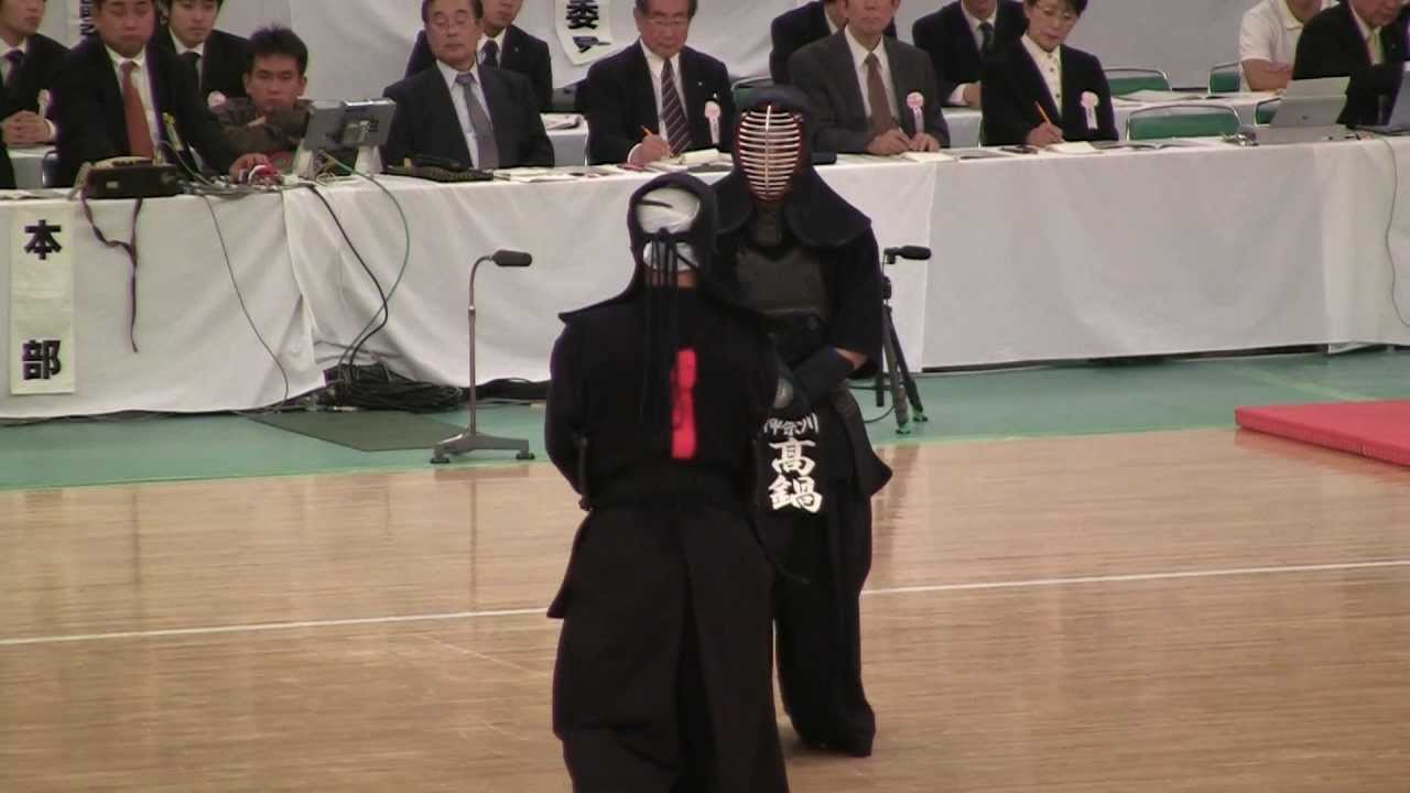 KENDO 高鍋進 × 岩下智久 (準決勝)　全日本剣道2011-1103
