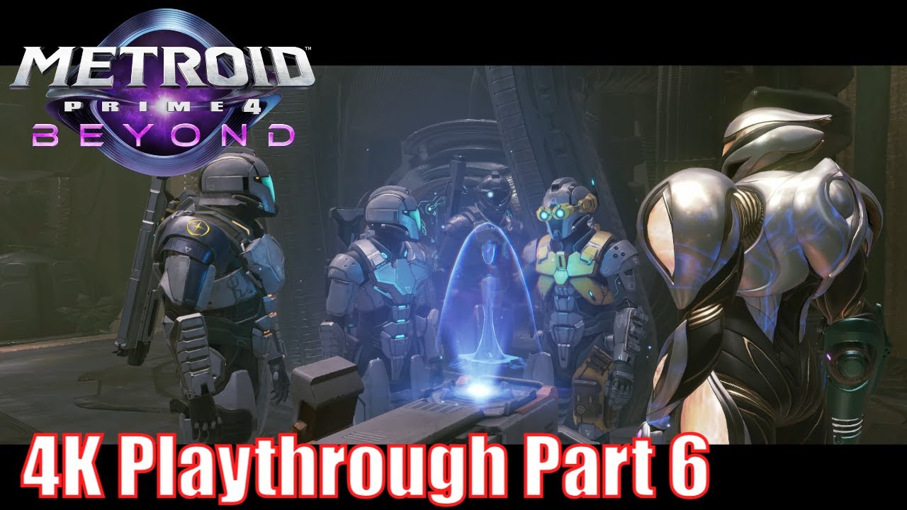 Metroid Prime 4 Playthrough pt6/7 | Mech Part Collection | 100% items | 4K