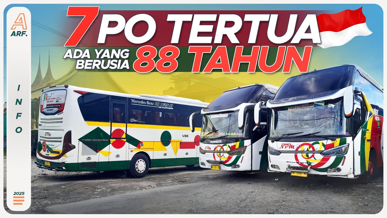 7 PO Tertua di Indonesia yang Masih Eksis Hingga Sekarang