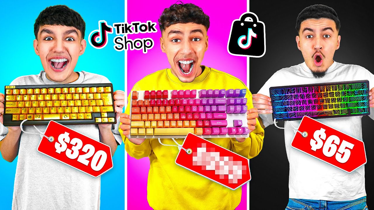 We Bought Keyboards From TikTok Shop To Play Fortnite!