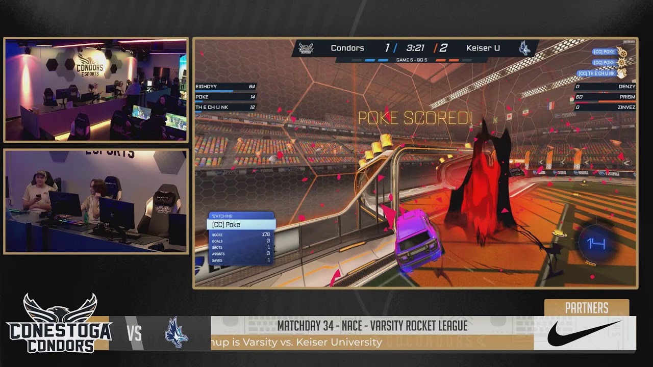 Matchday 35 - NACE - Rocket League Varsity vs. Keiser University