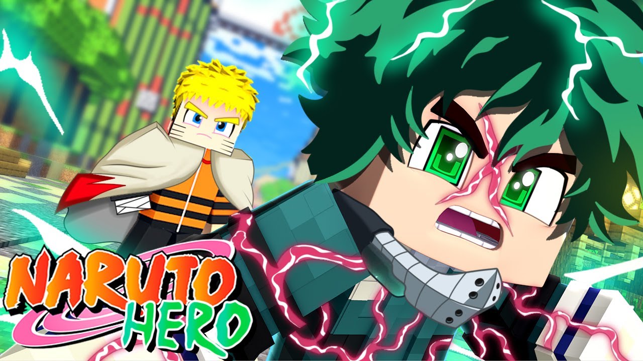 Minecraft : NARUTO HERO - IZUKU MIDORIYA APARECEU NO MUNDO de NARUTO ! 1