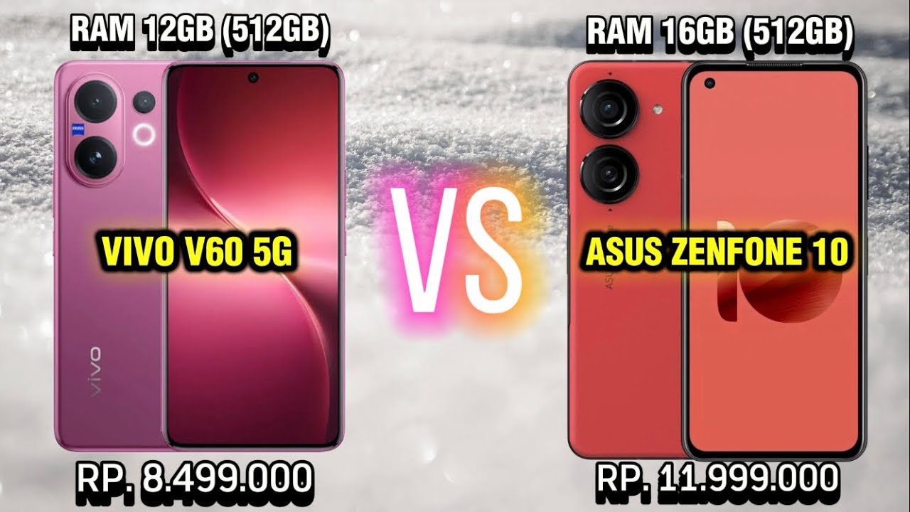 🔥 DUEL HP TERBARU! Vivo V60 5G vs ASUS Zenfone 10 | Harga & Spek Bikin Kaget! 😱