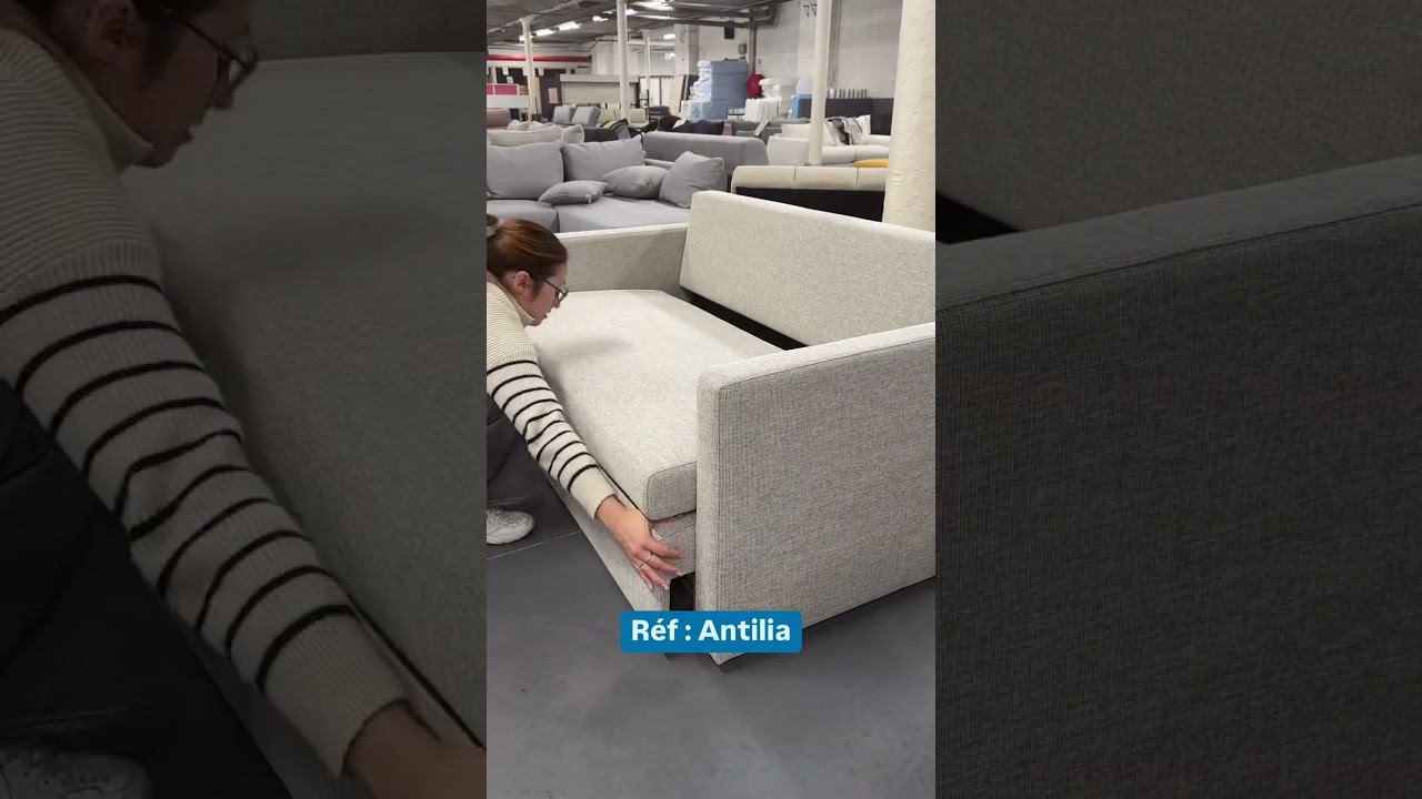 Canap&eacute; lit  Antilia pratique et pas cher -500 &euro;  #bonplan #sofa #degin #promo